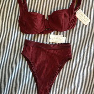 L*Space – Camellia Bikini Top + Frenchi Bottoms